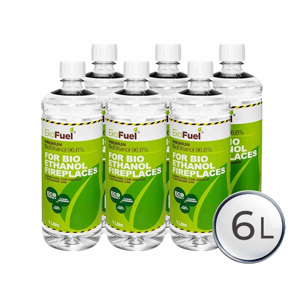 EkoFuel bio-ethanol - 6 liter