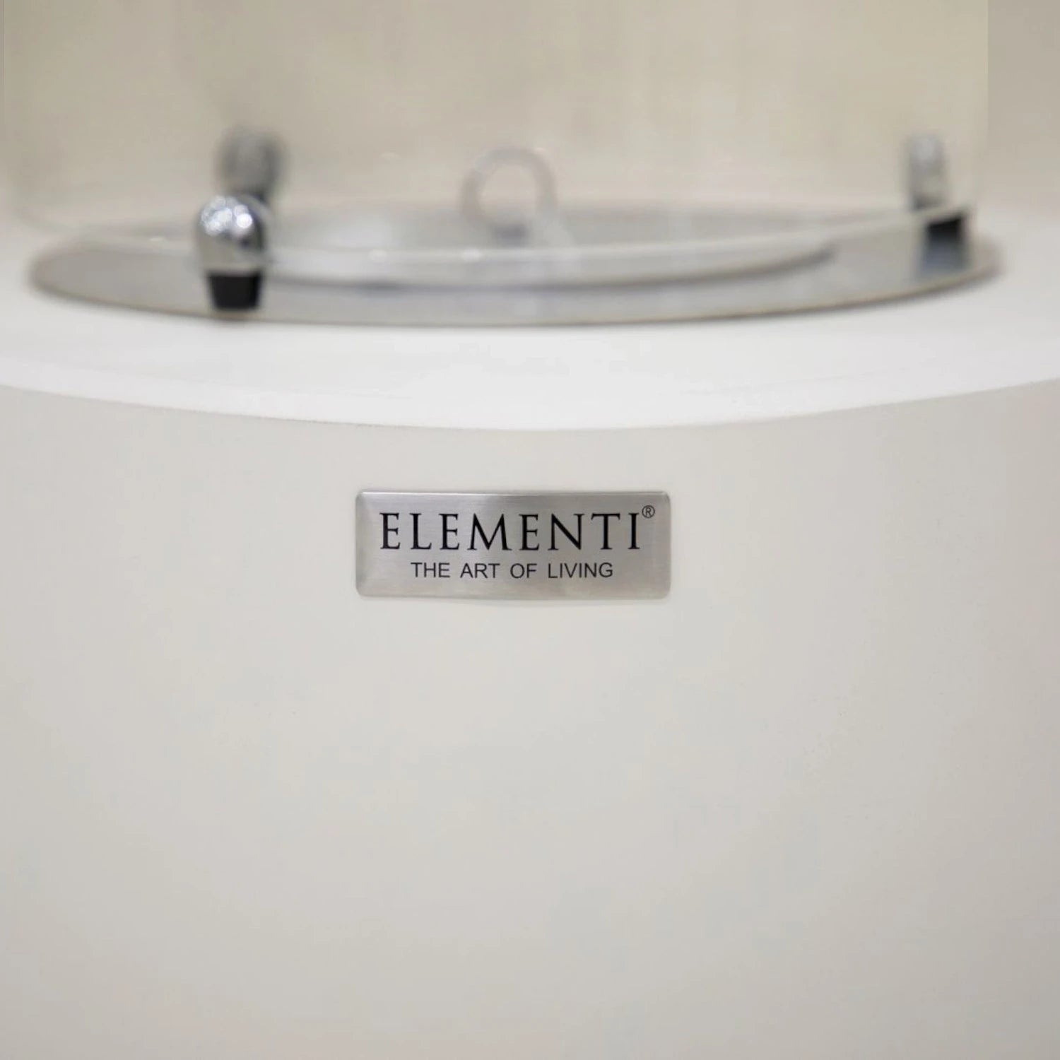 FIRENZE bio-ethanol vuurschaal – crème wit