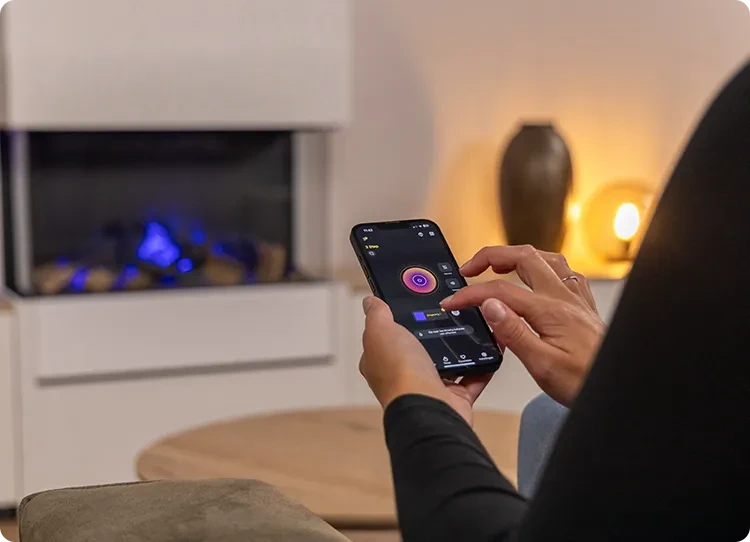 Dimplex-applicatie op je smartphone