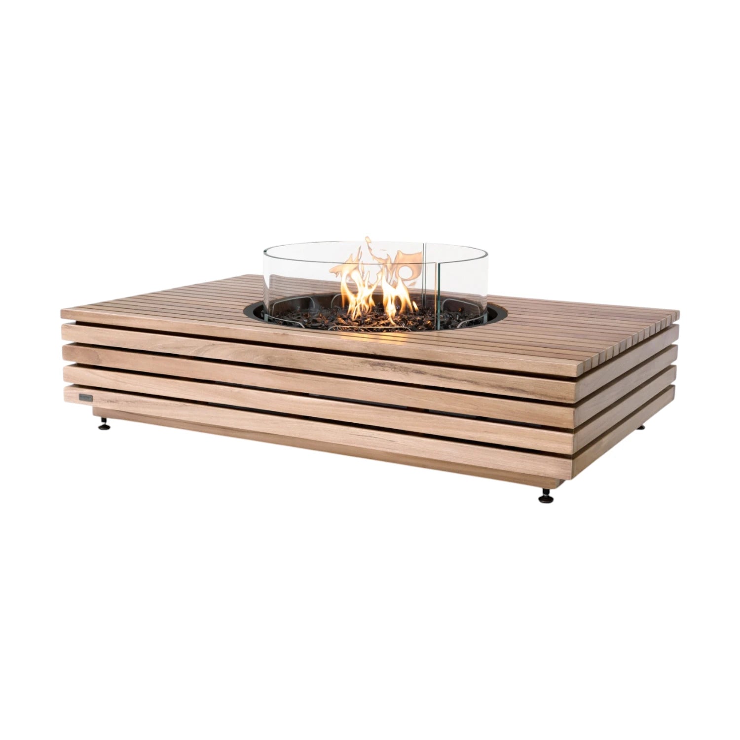 Martini 50 - Teak Bio-ethanol Vuurtafel
