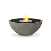 Mix 850 outdoor bioethanol fireplace, larger round outdoor fire pit