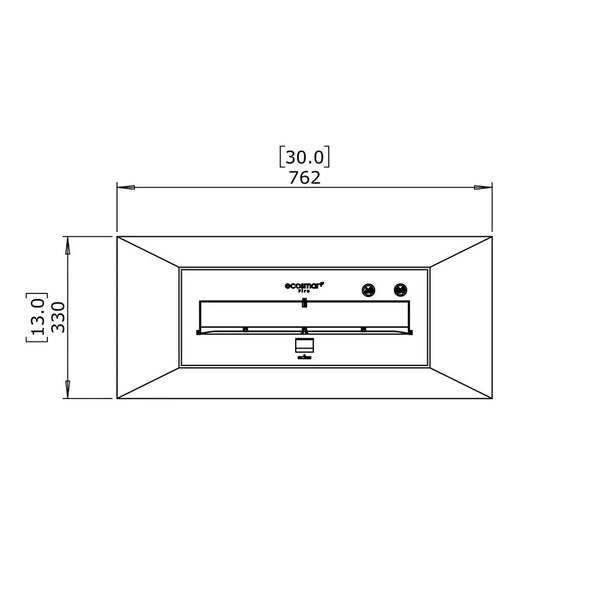 Grate 30 Bio-ethanol Inzethaard