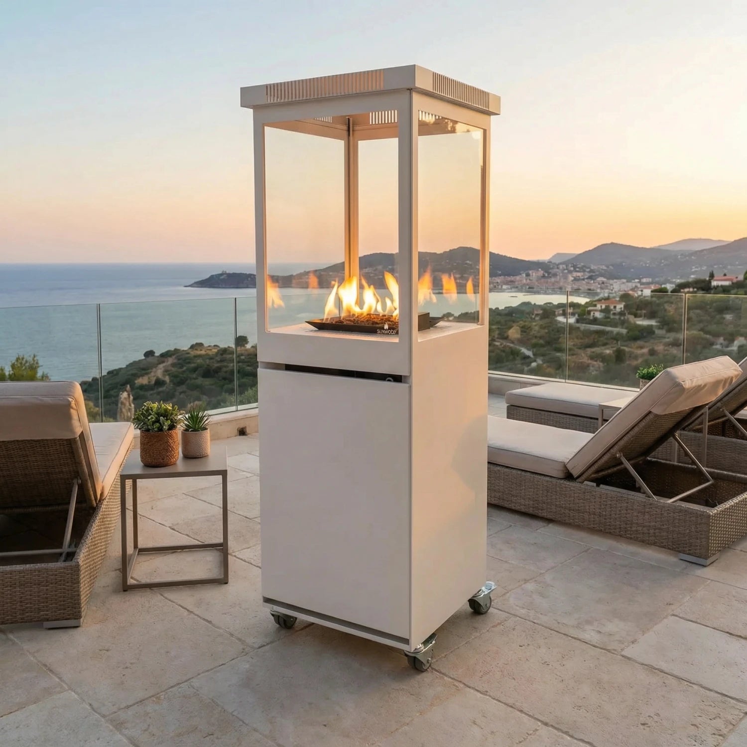 Marino Original - Mat wit terrasverwarmer