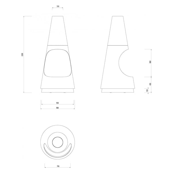 Archimedes - Zwart Titanium