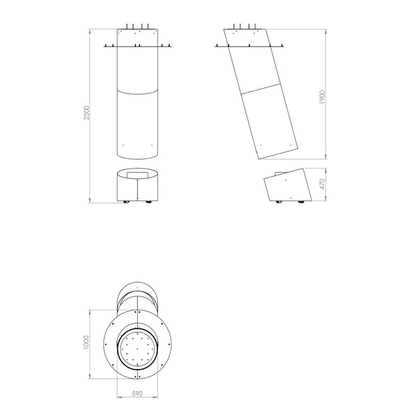 Contour 13 - Corten Roest