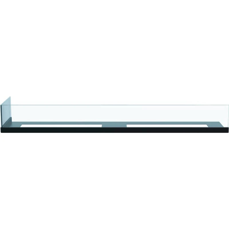 Glas voor hoekhaard - 90 cm links