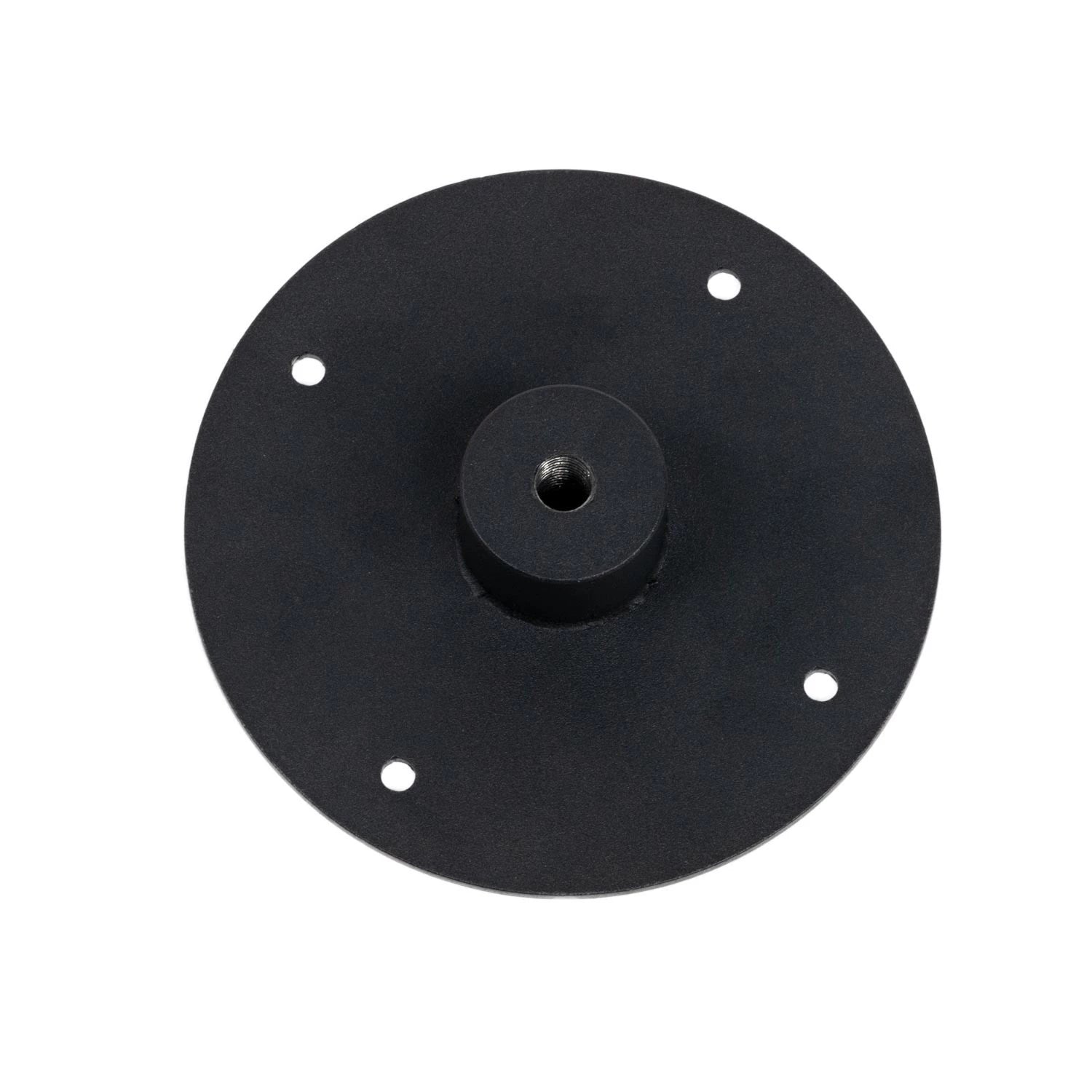 Plafondbeugel voor vlak plafond - Zwart