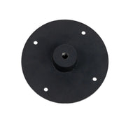 Plafondbeugel voor vlak plafond - Zwart