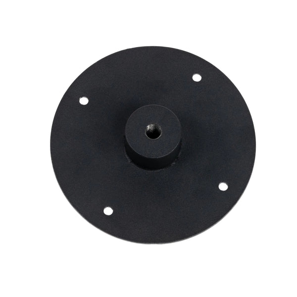 Plafondbeugel voor vlak plafond - Zwart