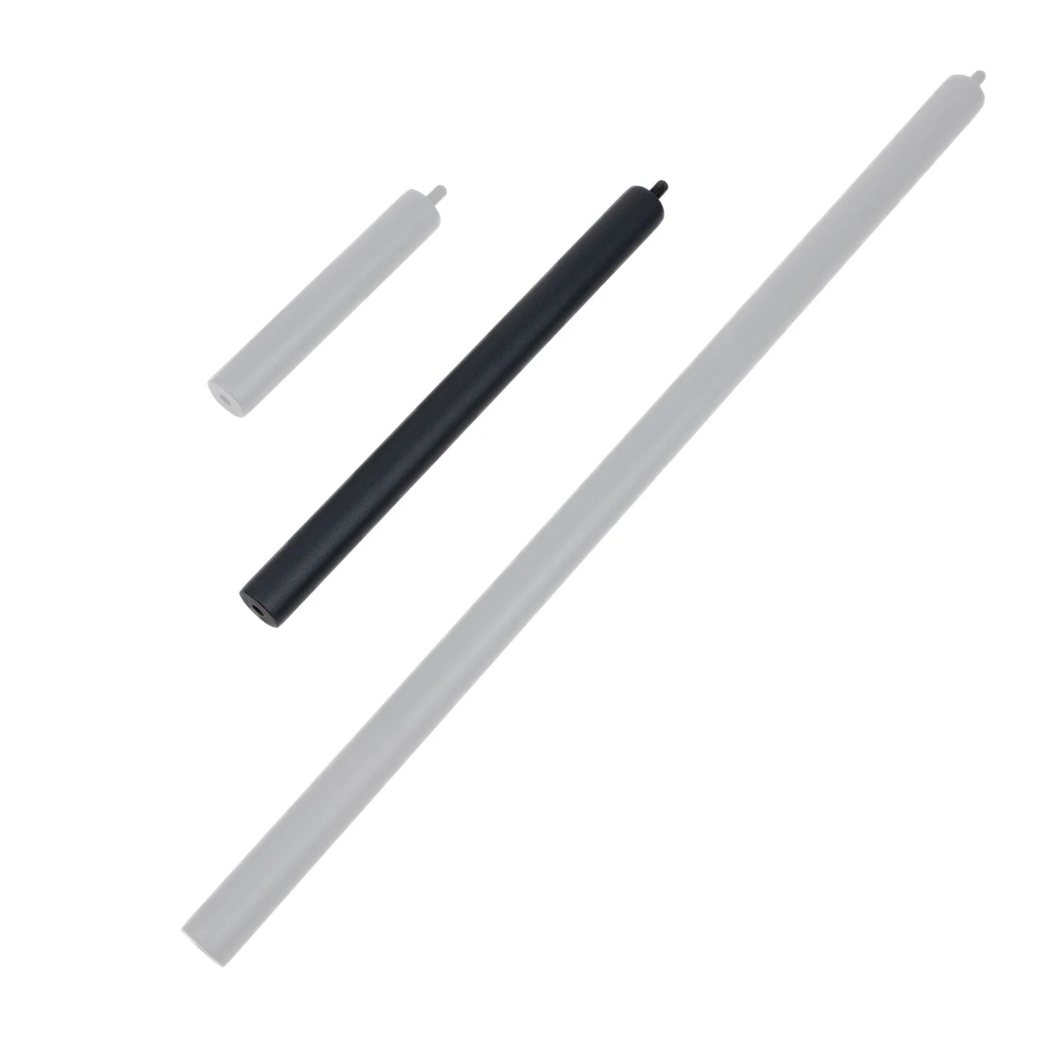 Plafondstang 50 cm – zwart