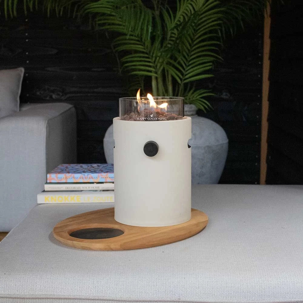 Lumi Oesterbeige – Tafelblad Gas Haard