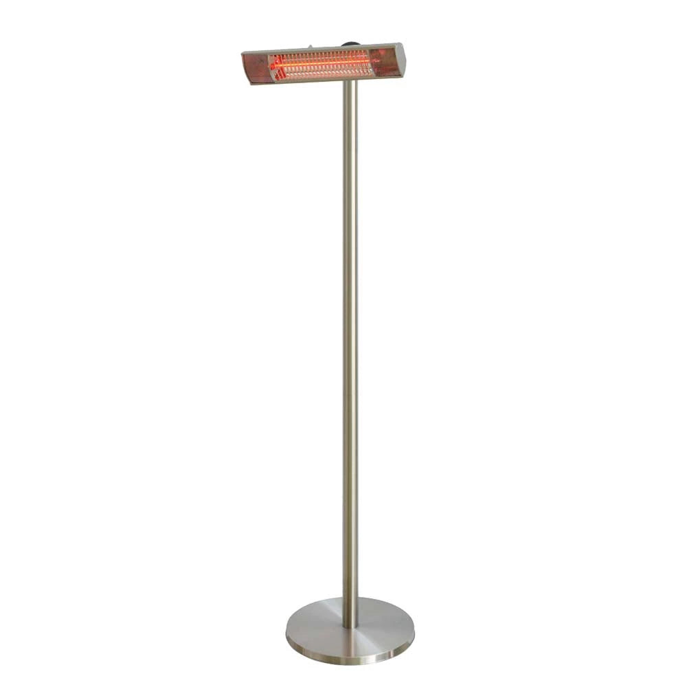Terrasverwarmer vrijstaand vloermodel 1500 W, GT - Zilver