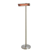 Terrasverwarmer vrijstaand vloermodel 1500 W, GT - Zilver
