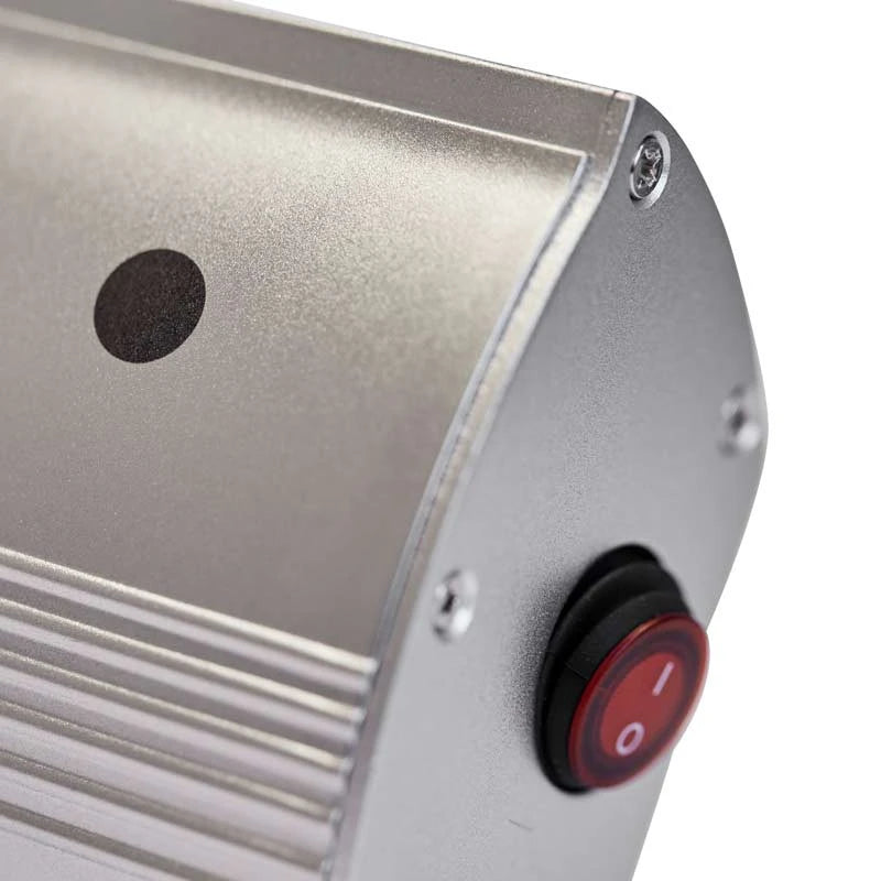 Terrasverwarmer wandmodel 500/ 1000/ 1500 W - Zilver
