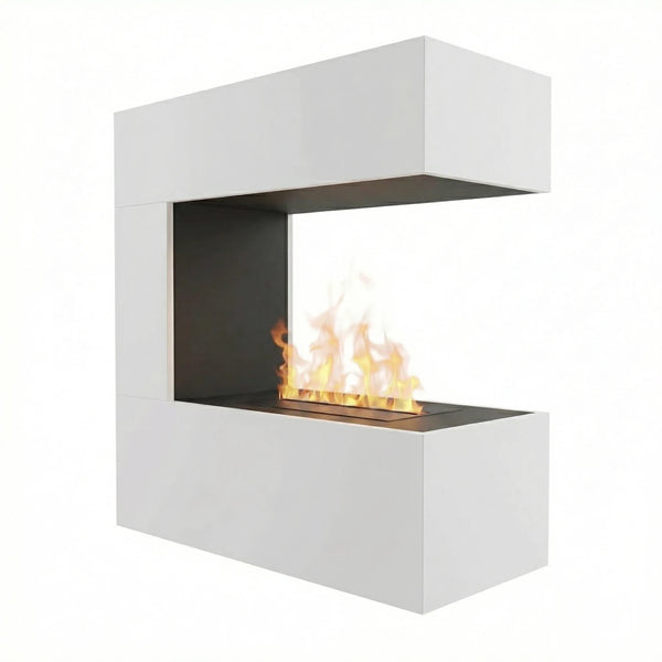 Schiller Wand Wit - OMC 400 | Wandgemonteerde waterdamphaard