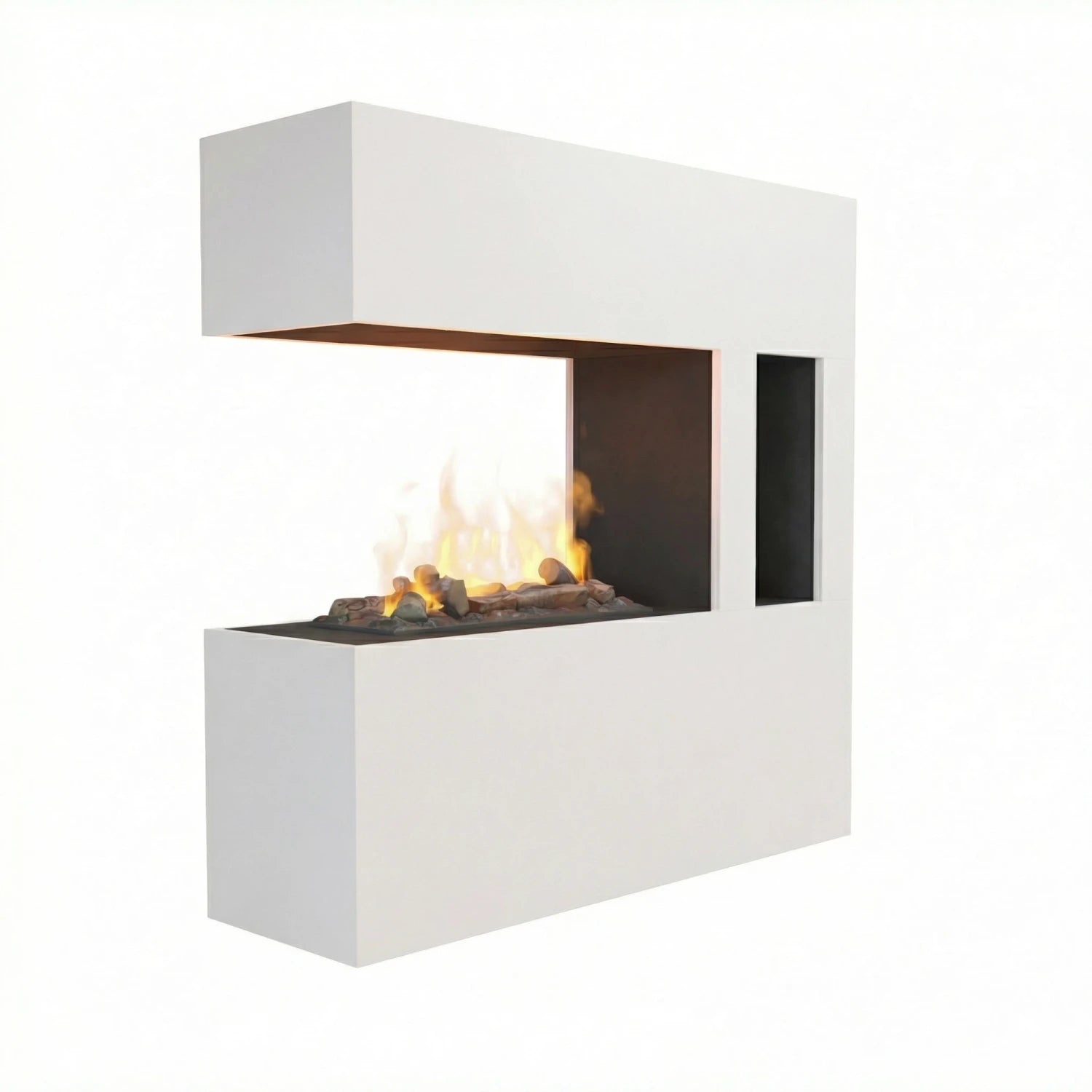 Schiller Pocket Hvid - OMC 600 | Fritstående vanddamppejs