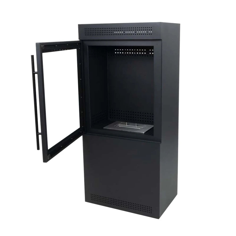 Jackson - bio-ethanol haard in houtkachel design