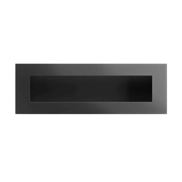 Icon Fires Nero 1750 bio-ethanol wandhaard - Staal
