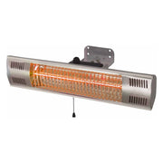 Vigo wandgemonteerde terrasverwarmer met een vermogen van 1500 W