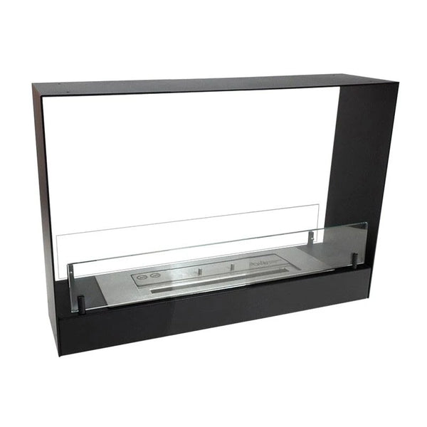 60 cm inbouw bio-ethanol haard - Zwart