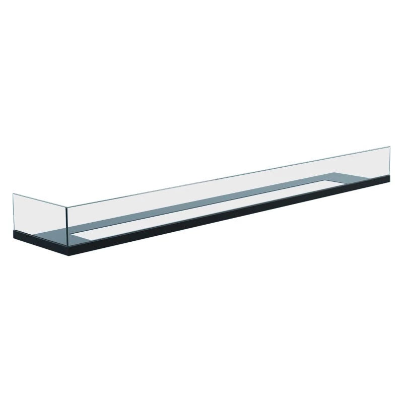 Glas voor hoekhaard - 120 cm links