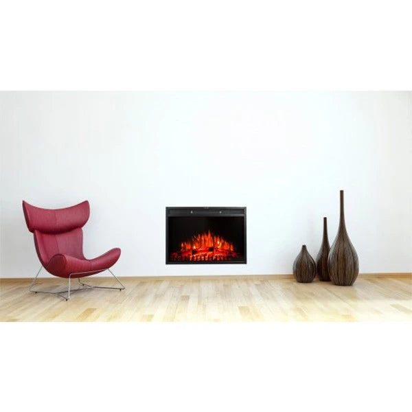 LED elektrische inbouwhaard - 70 cm