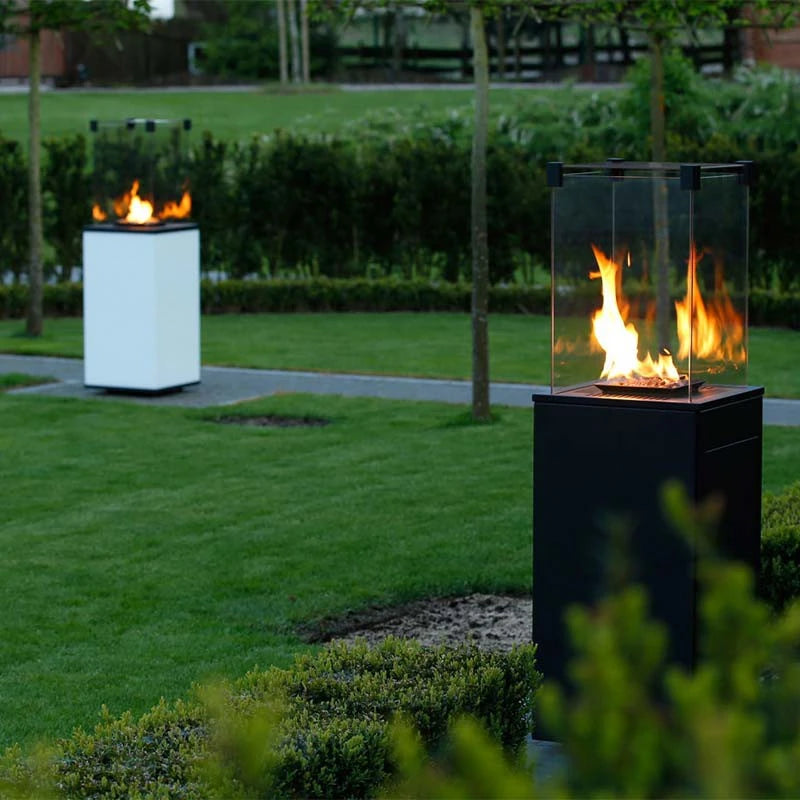 Deluxe Patio buitenhaard op gas - Zwart