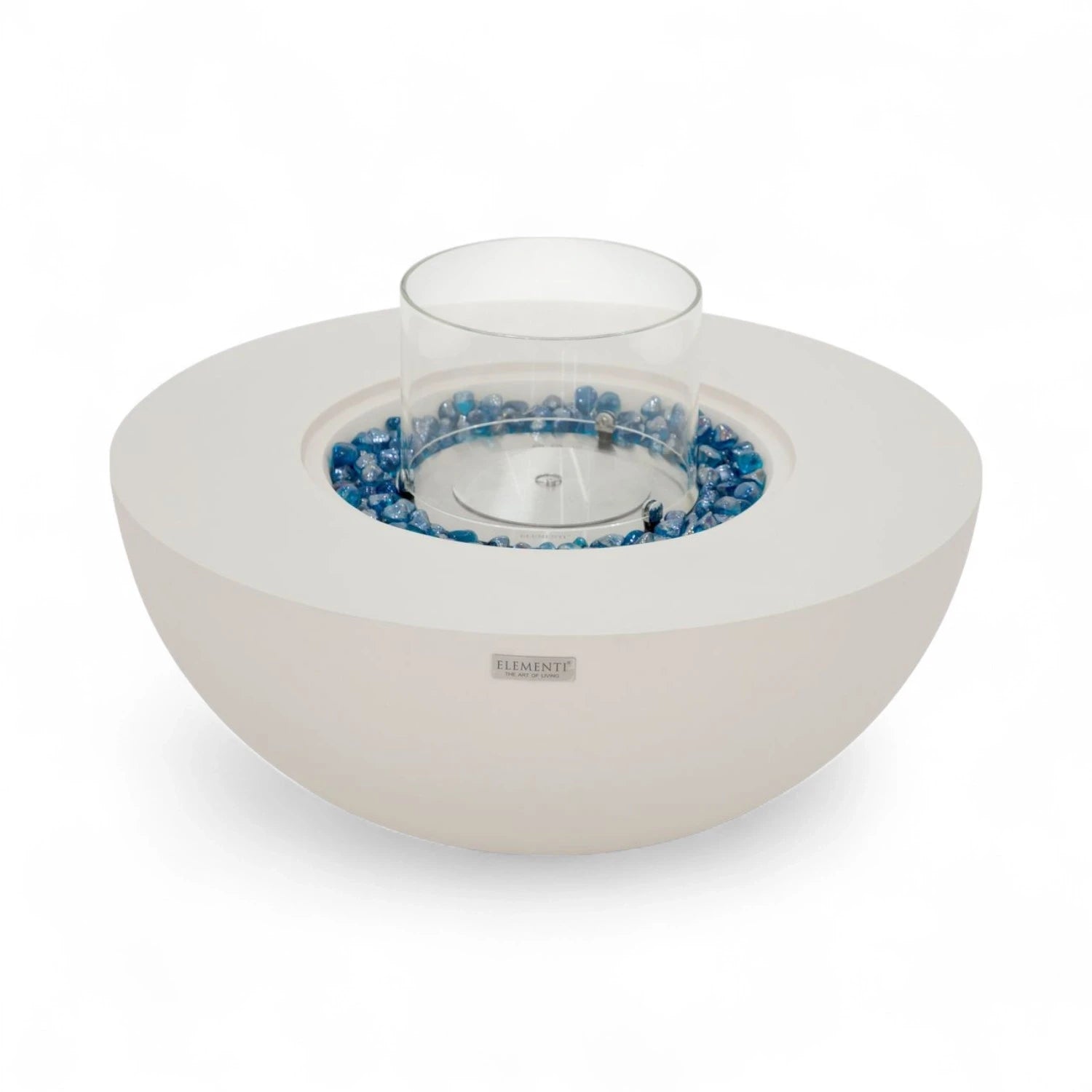 ROCA bio-ethanol vuurtafel – crème wit