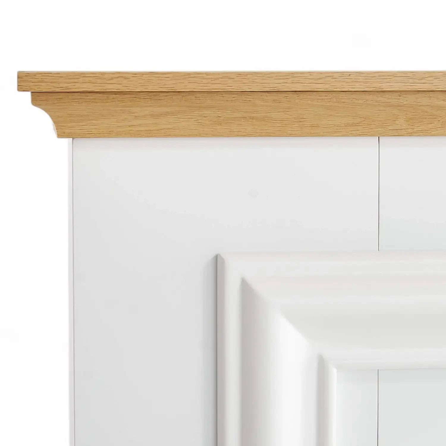 Marbelya Schouwombouw – Wit & Eiken (Alleen Frame)