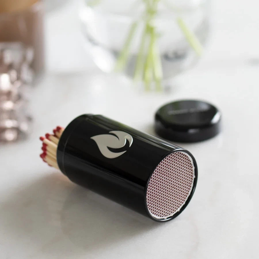Designhouder voor lucifers – Zwart