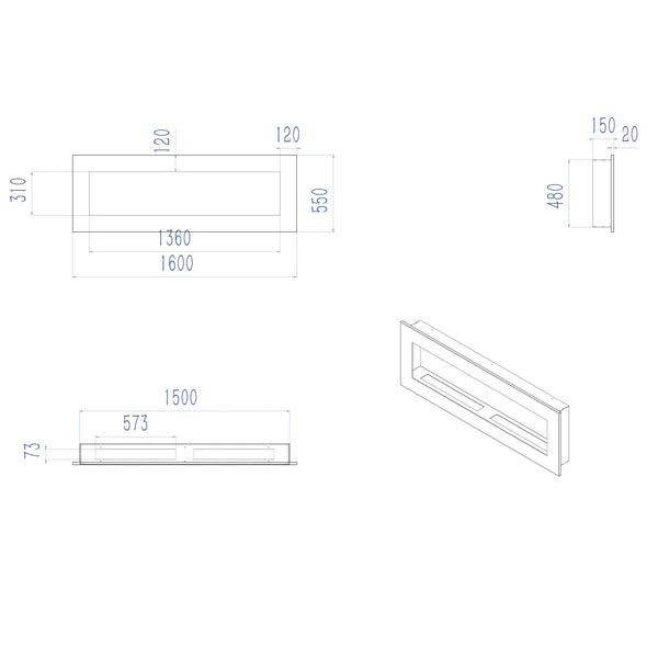 Murus 1600 - Mat Wit