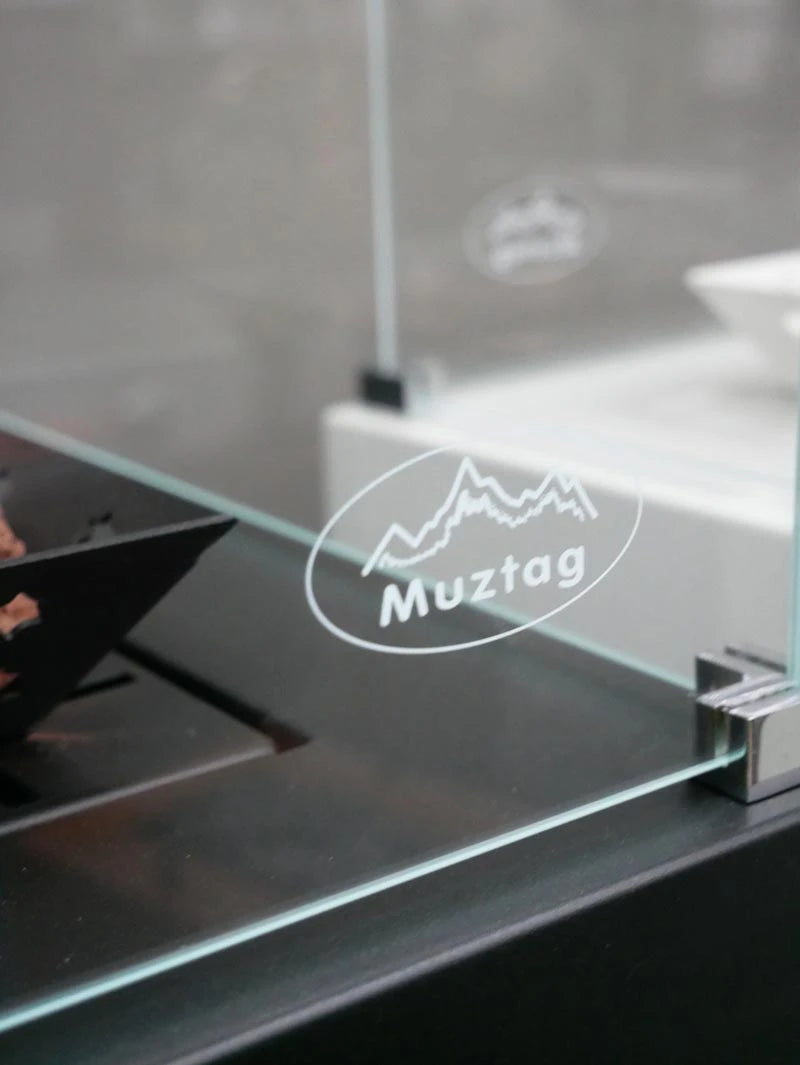 Glas voor Muztag Malaga Terrasverwarmer
