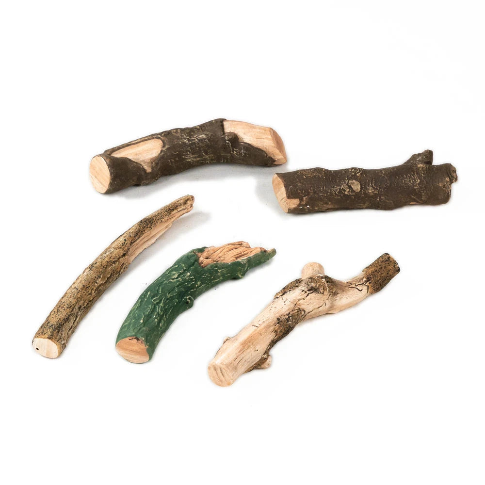 Decoratief hout Gemengd - 5 stuks
