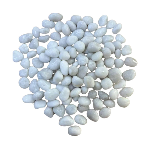 Witte Decoratieve Steentjes - 5 kg