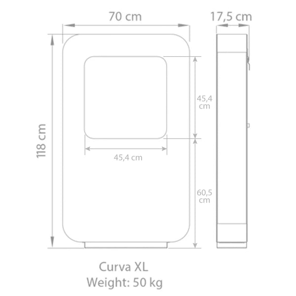 Safretti Curva XL - Wit