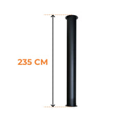 Toronto Buis 195 cm – Totale lengte 235 cm
