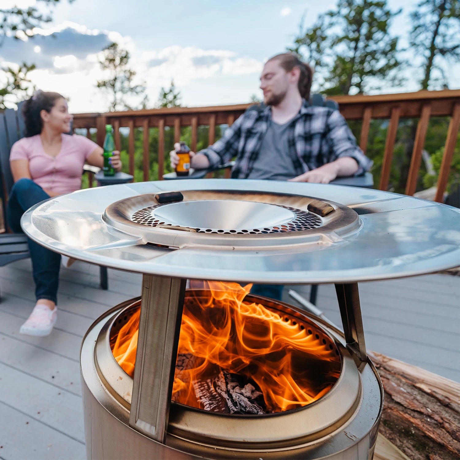 Bonfire warmtereflector