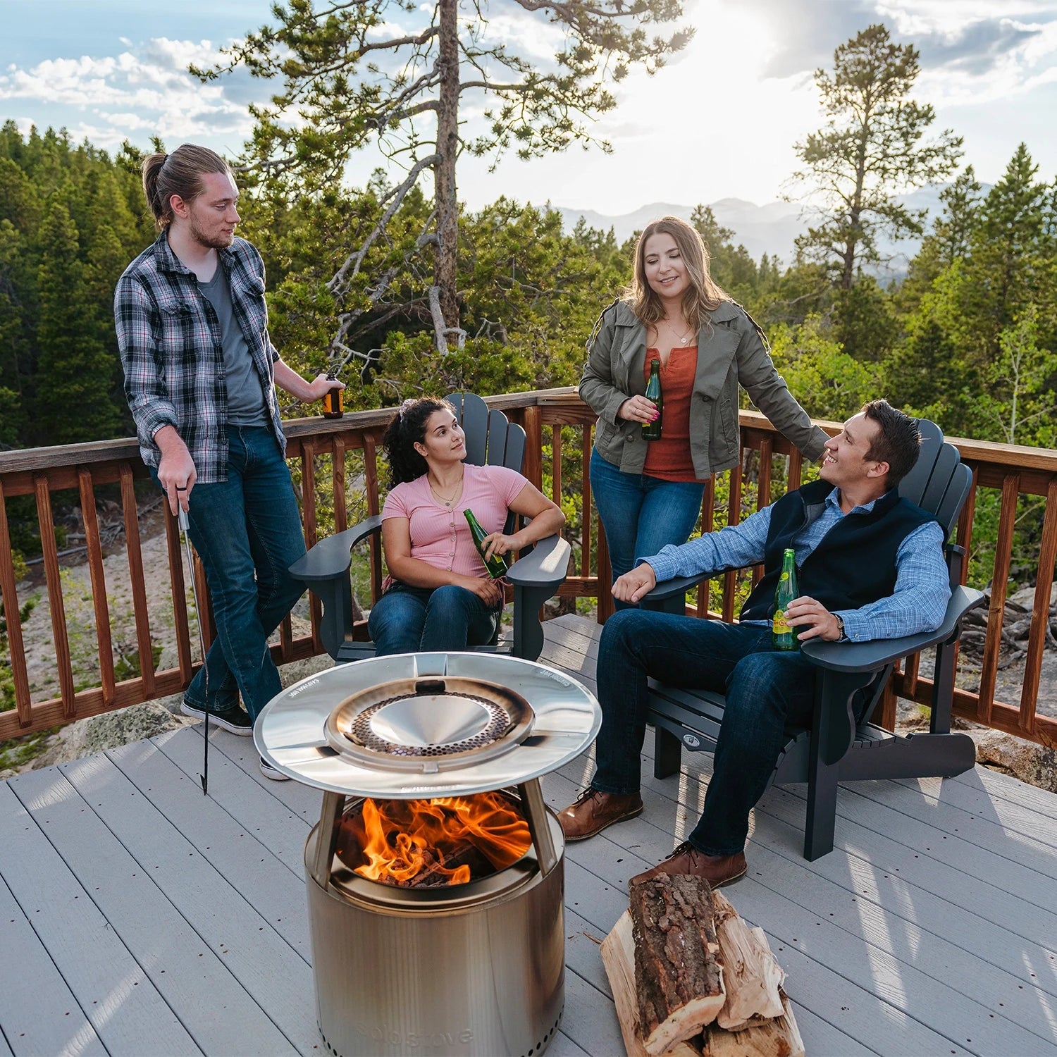 Bonfire warmtereflector