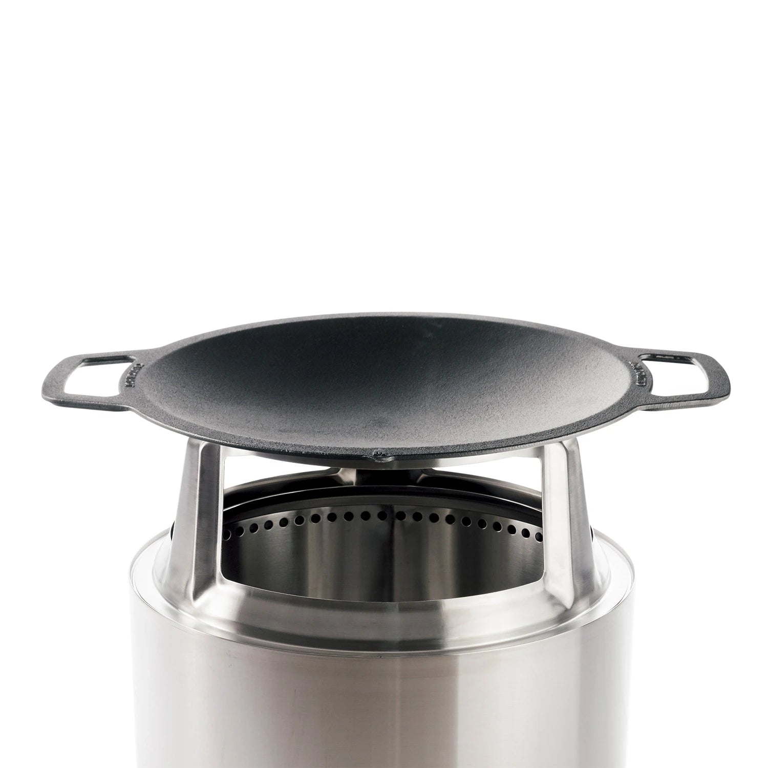 Gietijzeren wok top - groot