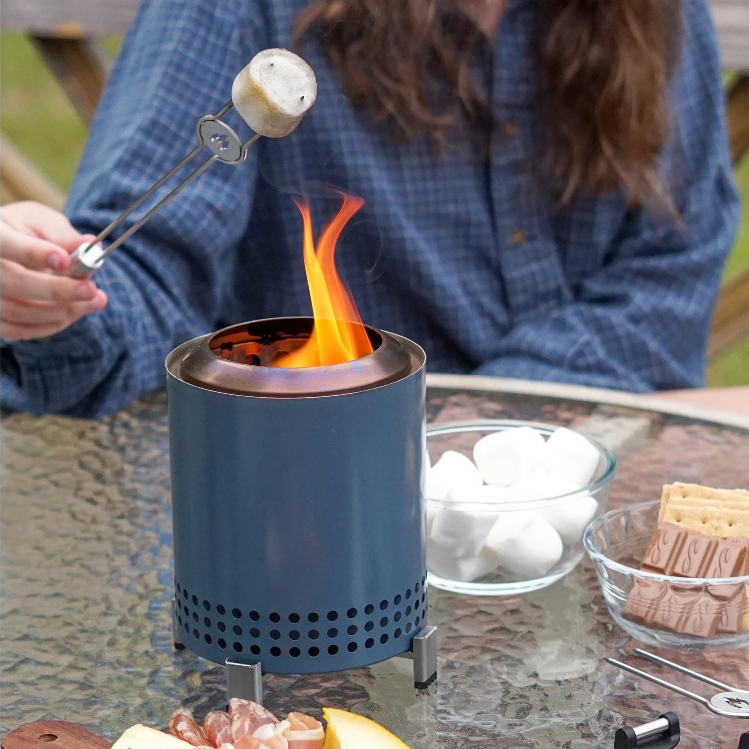 Mesa Aqua - Vuurkorf voor op tafel