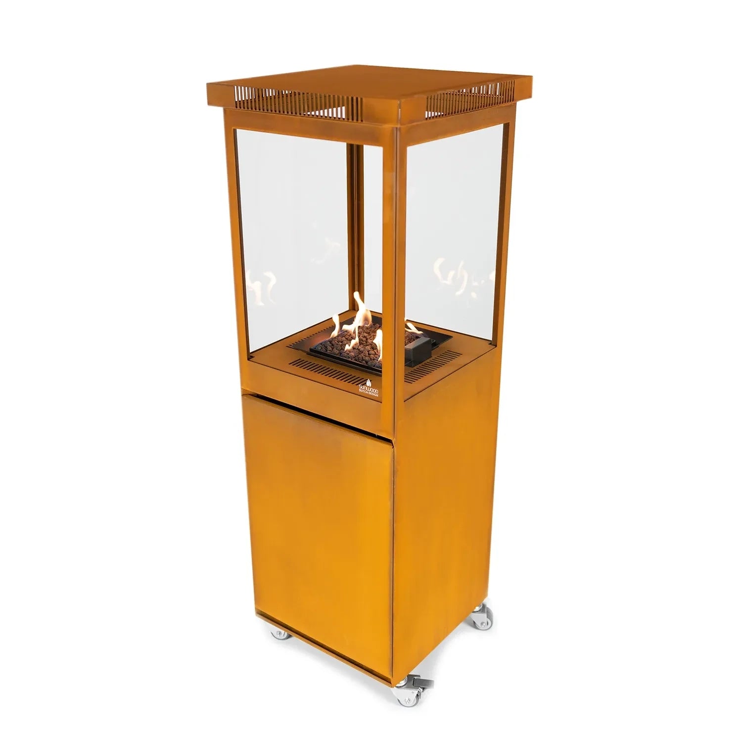 Marino Premium - Cortenstaal Terrasverwarmer