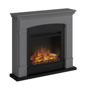 Helmi Electric Fireplace - Grey