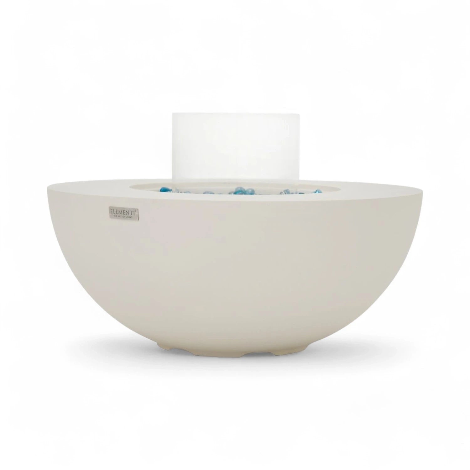 ROCA bio-ethanol vuurtafel – crème wit