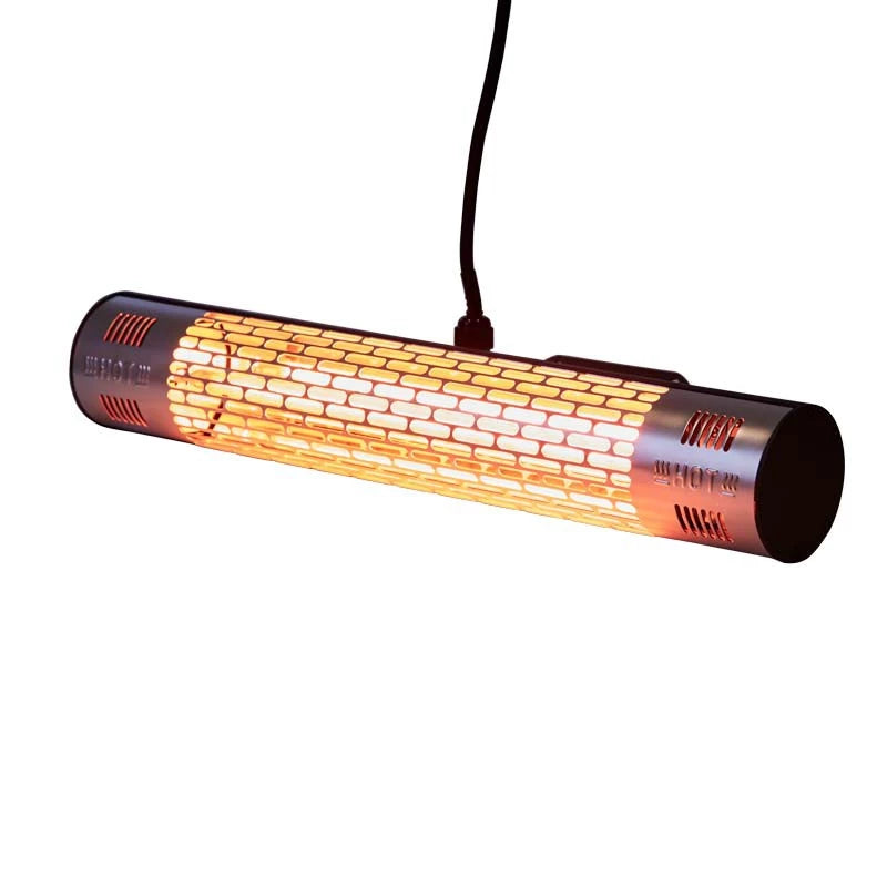 Terrasverwarmer wandmodel 1500 W, GT - Zwart