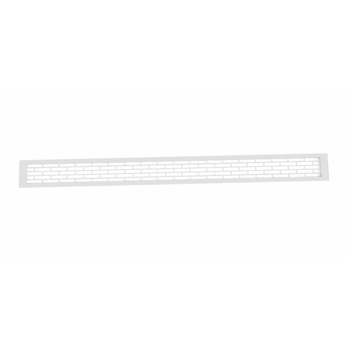Ventilatierooster Wit - 100x9 cm - 450 cm²
