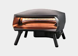 Roterende pizza oven steen