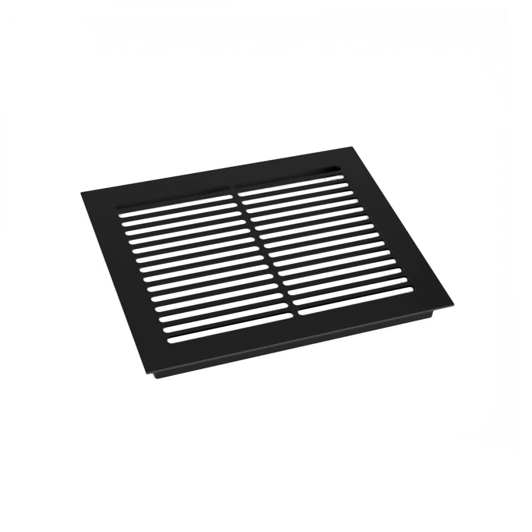 Ventilatierooster Zwart - 25x20.5 cm - 210 cm²