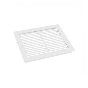 Wit Ventilatierooster - 25x20.5 cm met een ventilatiegat van 210 cm²