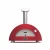 Moderno 2 Pizza Rood Houtgestookte Alfa Forni Pizzaoven